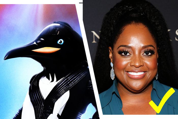 Yep, the Penguin is Sherri Shepherd.