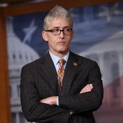 WASHINGTON, DC - APRIL 25: Rep. Trey Gowdy (R-SC) participates in a news conference on immigration, on Capitol Hill, April 25, 2013 in Washington, DC. The news conference was held to discuss immigration control issues that are before Congress. (Photo by Mark Wilson/Getty Images)