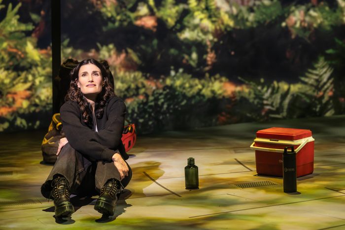 Idina Menzel in 'Redwood,' at the Nederlander.