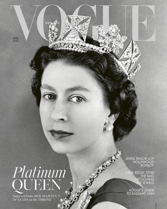 British Vogue Unveils Blank Cover to Honor Queen Elizabeth's Death