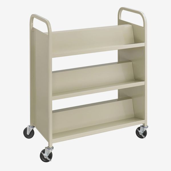 Safco Products Double-Sided Book Cart