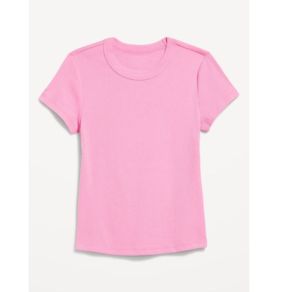 Old Navy Snug Crop Ribbed T-Shirt