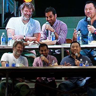 James Murphy, Aziz Ansari, and David Chang: BFFs