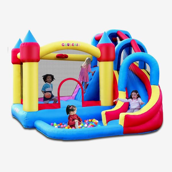 Giant Inflatable Bounce House With Waterslide