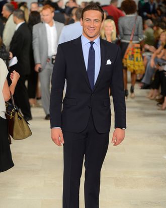 Fug Girls: Ryan Lochte Front-Row Seat-Dances at Ralph Lauren