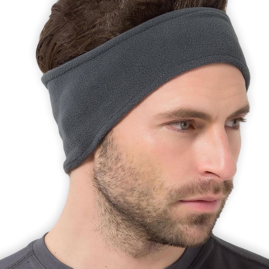 Women Men Thermal Running Hairband Ski Earmuffs Ear Warmer Warm Fleece Headwear 
