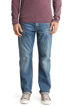 Lucky Brand 363 Straight Jeans - Meanders