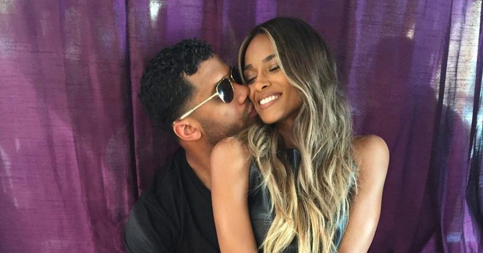 Ciara and Russell Wilson Look Like They Got Struck by Cupid's