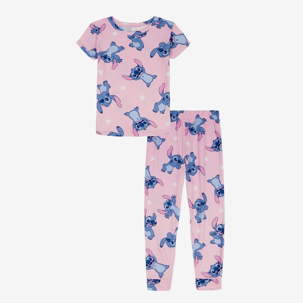 Lilo & Stitch Kids Short Sleeve and Pant Snug Fit Pajama Set