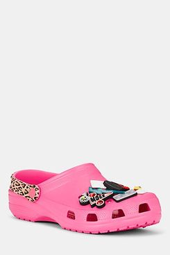 Barneys New York x Crocs Pink Rubber Clogs