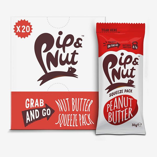 Pip & Nut Smooth Peanut Butter Squeeze Packs