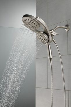 Delta HydroRain Two-in-One Dual Shower Heads
