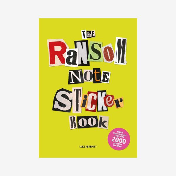 The Ransom Note Sticker Book