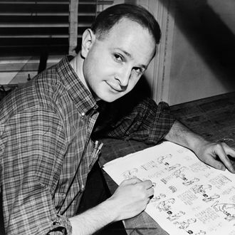 Cartoonist Jules Feiffer