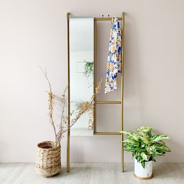 Roomfitters Coat Rack Stand with Mirror