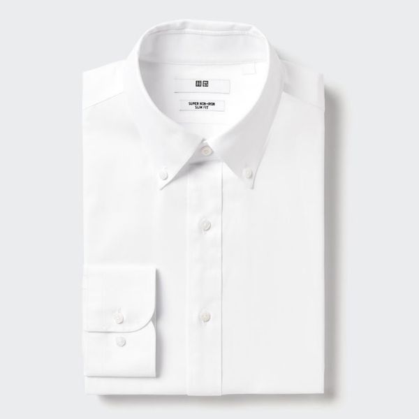 Uniqlo Super Non-Iron Slim-Fit Long-Sleeve Shirt