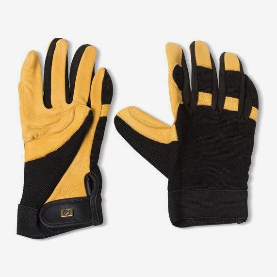 Top Grain Leather Work Gloves for Men and Women - Gardening