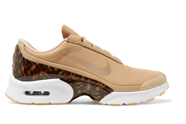 Nike Air Max Jewell LX Leather and Tortoiseshell Sneakers