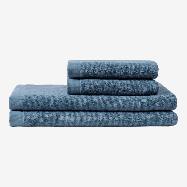 Coyuchi Classic Organic Cotton Terry Bath Towels, 4-Piece Set