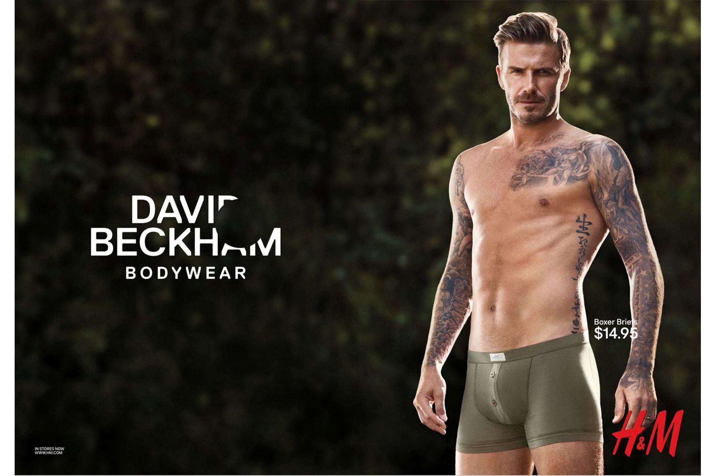 drawstring backpack David Beckham X HM