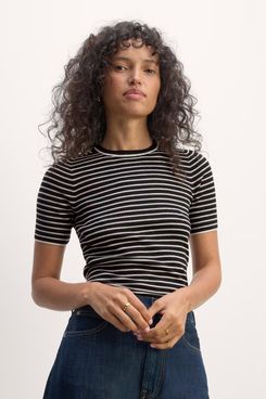 Everlane The Sweater Tee in Ultrasoft Merino