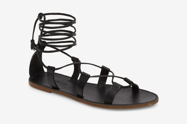 Madewell The Boardwalk Lace-Up Sandal