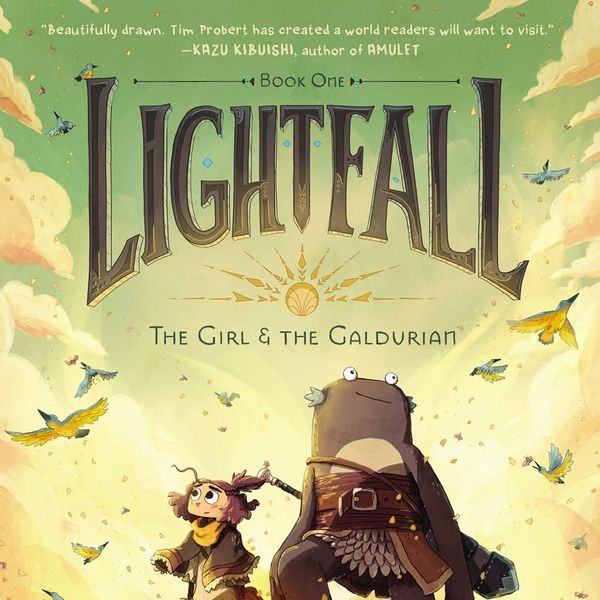 'Lightfall: The Girl and the Galdurian,' by Tim Probert - Paperback