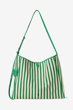 Polo Ralph Lauren Polo Play Stripe Canvas Messenger Bag