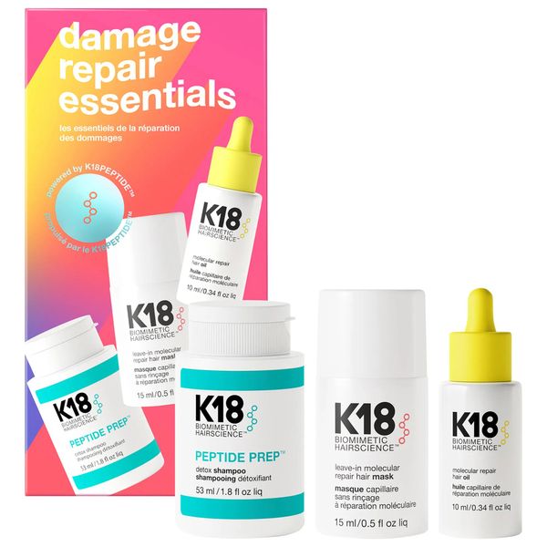 K18 Biomimetic Hairscience Mini Damage Repair Essentials Hair Set