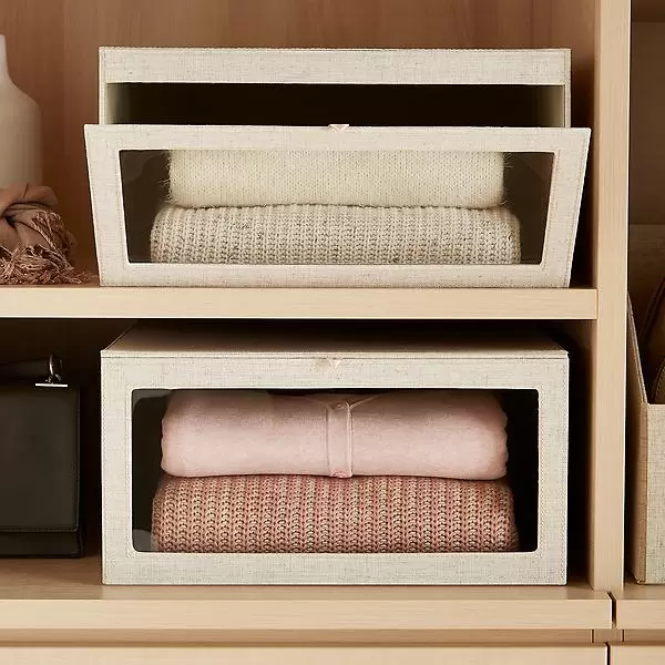 Organize Your Closet With These $20 Fabric Storage Bags