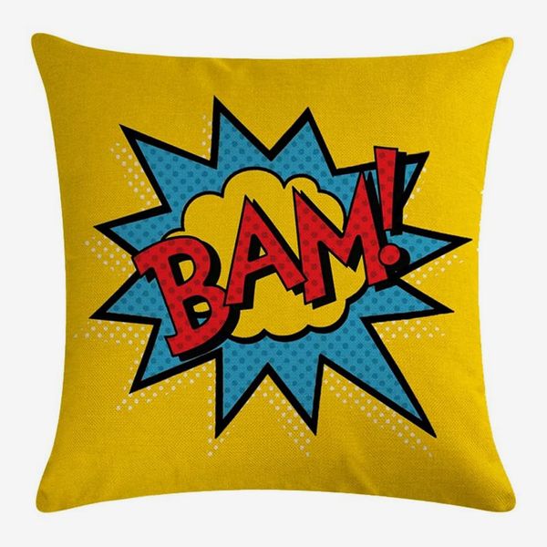Easternproject Superhero Quote Throw-Pillow Case