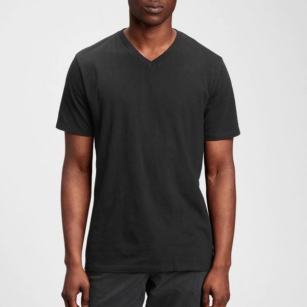 Gap Cotton Jersey V-Neck T-Shirt