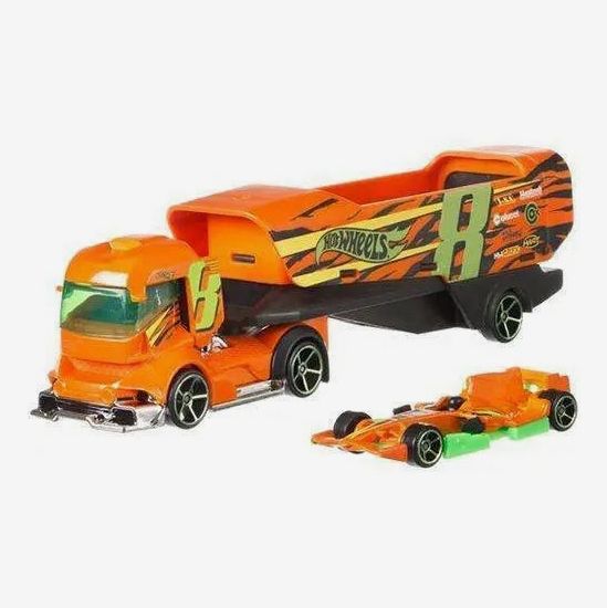 Hot Wheels Super Hauling Rig and Car