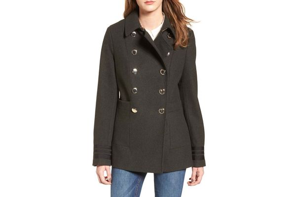 Calvin Klein Double Breasted Peacoat