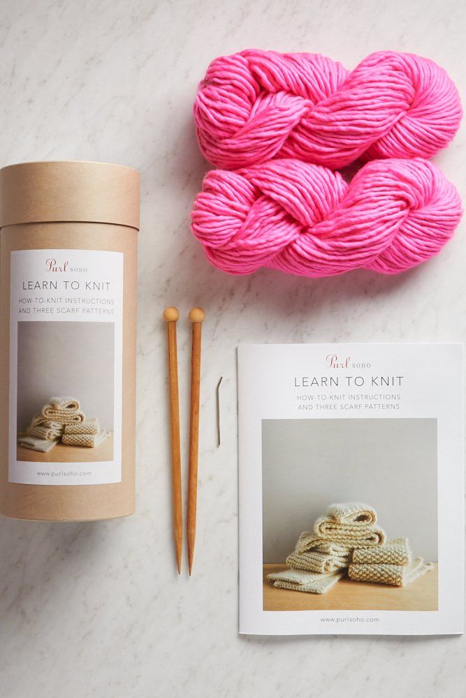 Purl Soho on Instagram: New York Times @Wirecutter picked our Learn To  Knit Kit as one of the best fiber craft kits for adults, and it's easy to  see why. With super
