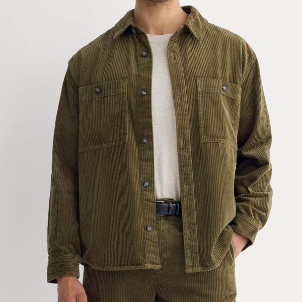 Everlane Wide Wale Corduroy Shirt