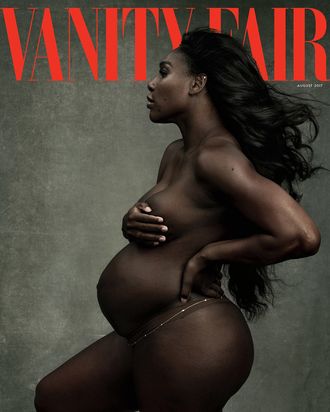 Serena Williams's Vanity Fair interview about her pregnancy, engagement, and tennis.