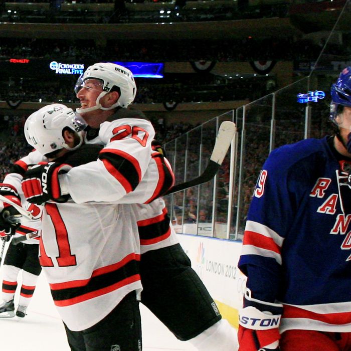 New Jersey Devils vs. New York Rangers, Game 5 