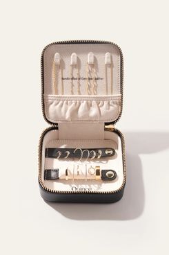 Quince Leather Jewelry Travel Case