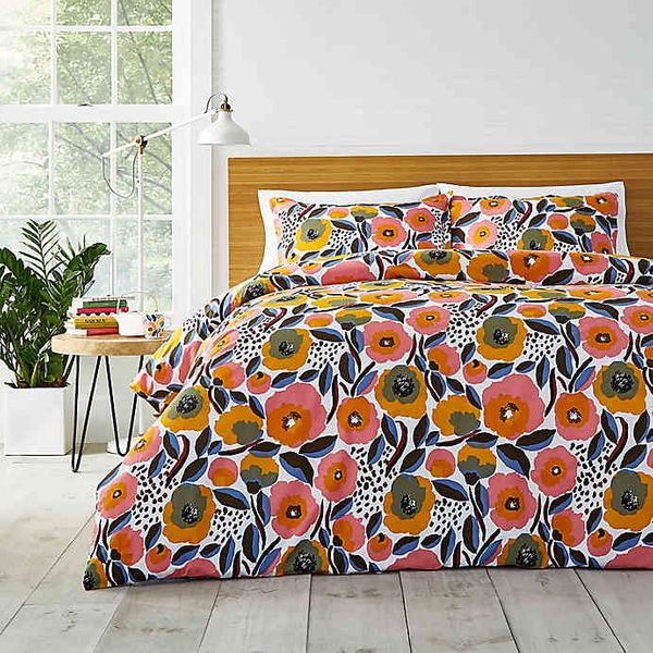 Marimekko Rosarium Duvet Cover Set, Full/Queen