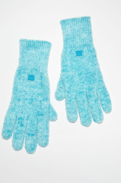 Acne Studios Face Patch Gloves