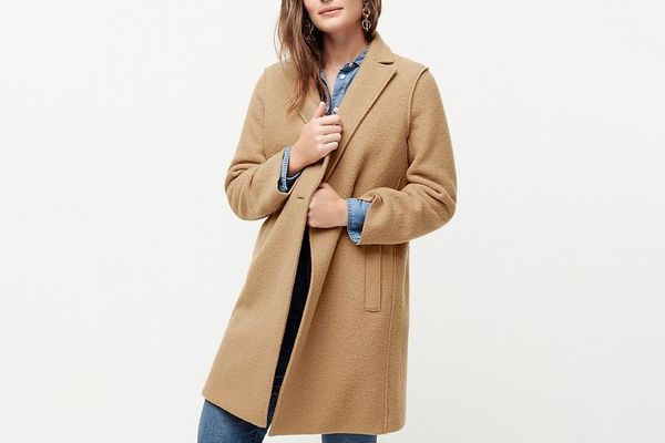 long camel coat ladies