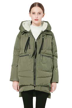 Orolay Women’s Thickened Down Jacket