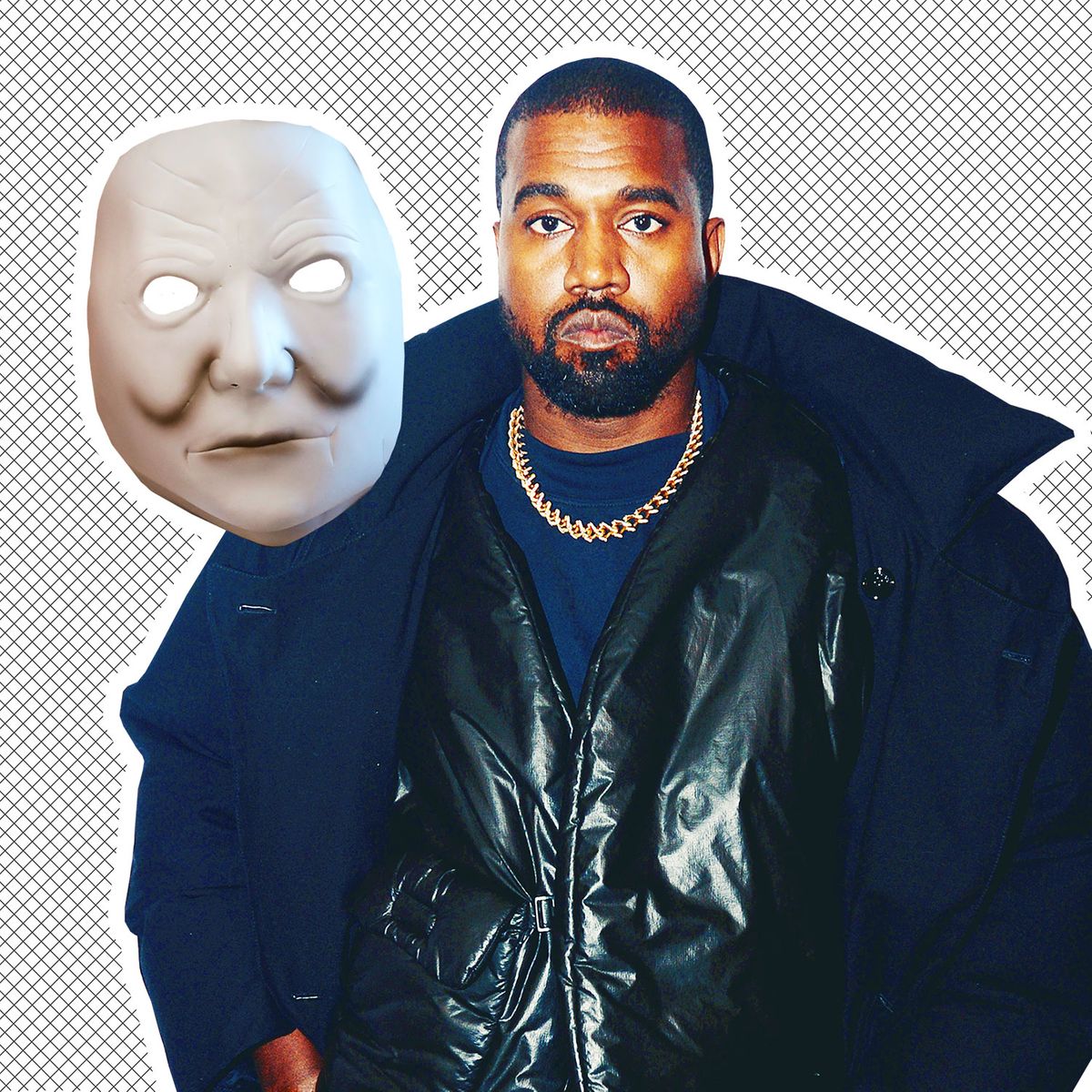 Kanye West Mask 2021