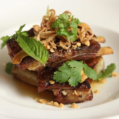 Dover is one of many restaurants serving lamb ribs right now.