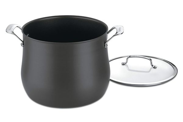 Cuisinart Contour Hard Anodized 12-Quart Stockpot With Cover