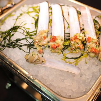 Razor clams from Costata.