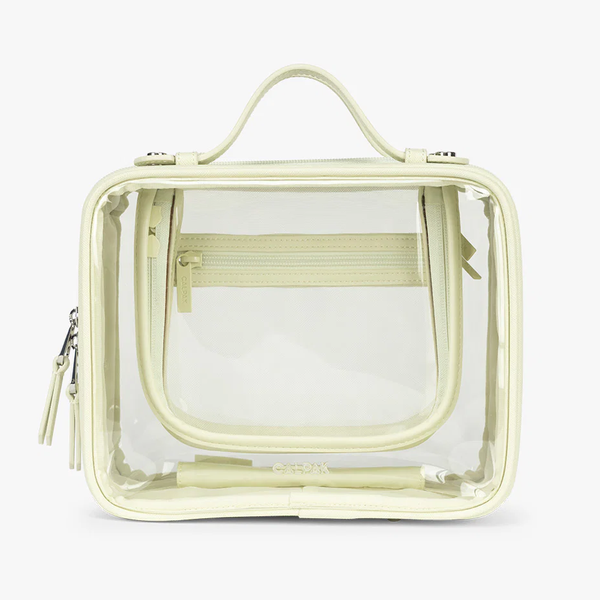 Calpak Medium Clear Cosmetics Case