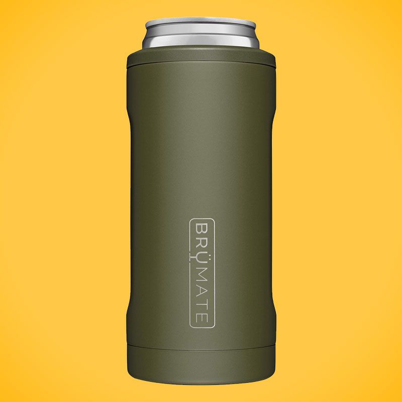 michelob ultra stainless steel koozie