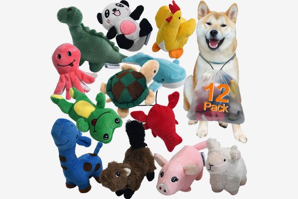 LEGEND SANDY Squeaky Plush Dog Toy Pack